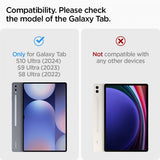 Spigen Samsung Galaxy Tab S8 Ultra/S9 Ultra/S10 Ultra Etui Ultra Hybrid Pro Grå