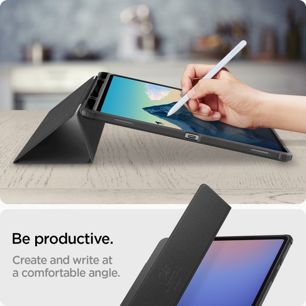 Spigen Samsung Galaxy Tab S8 Ultra/S9 Ultra/S10 Ultra Etui Ultra Hybrid Pro Svart