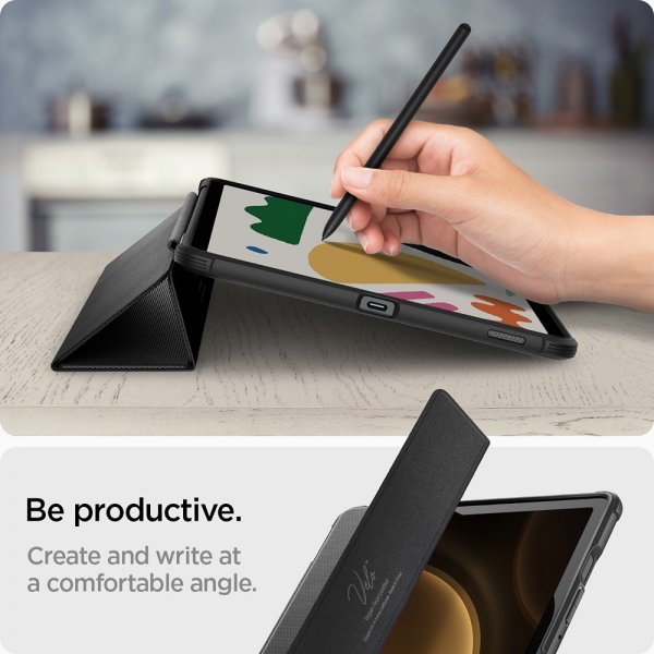 Spigen Samsung Galaxy Tab S9 FE Etui Rugged Armor Pro Svart