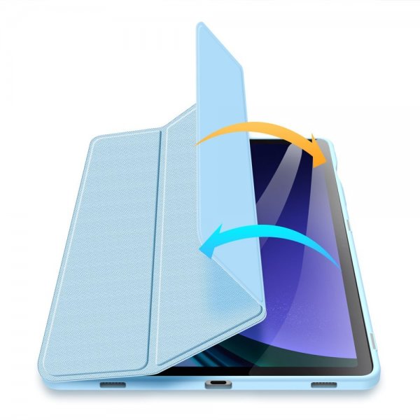 Dux Ducis Samsung Galaxy Tab S9 FE Etui TOBY Series Blå