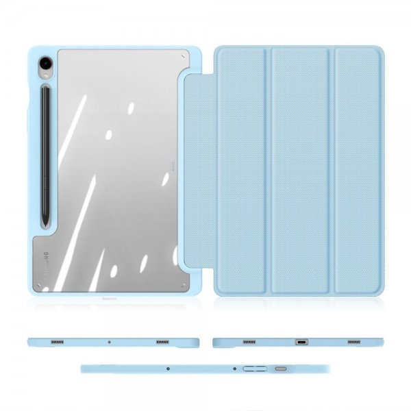 Dux Ducis Samsung Galaxy Tab S9 FE Etui TOBY Series Blå