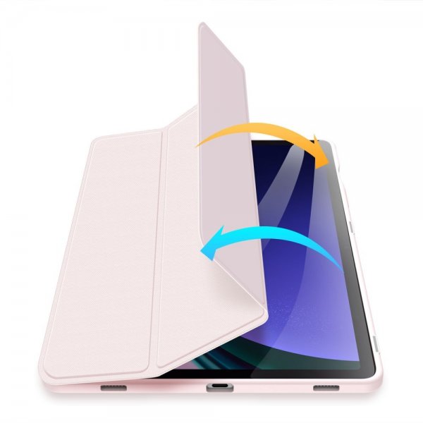 Dux Ducis Samsung Galaxy Tab S9 FE Etui TOBY Series Rosa