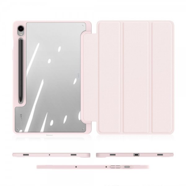 Dux Ducis Samsung Galaxy Tab S9 FE Etui TOBY Series Rosa
