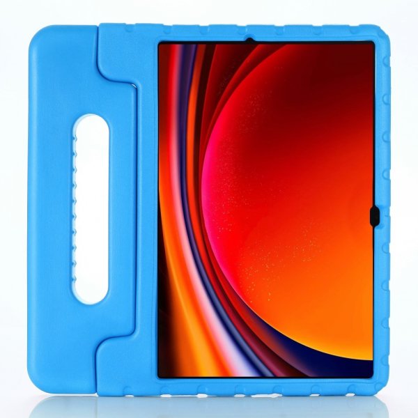 Samsung Galaxy Tab S9 Plus Deksel med Håndtak Blå
