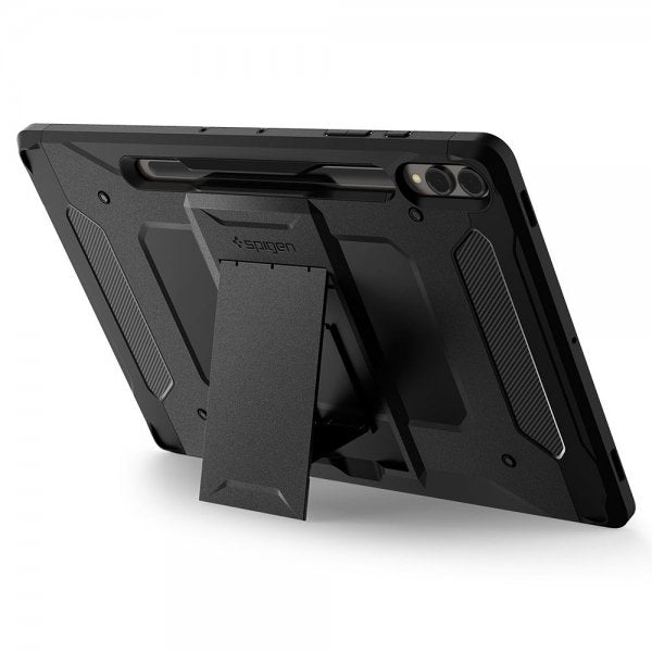 Spigen Samsung Galaxy Tab S9 Plus/Galaxy Tab S10 Plus Deksel Tough Armor Pro Svart