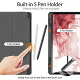 Dux Ducis Samsung Galaxy Tab S9 Etui Domo Series Svart