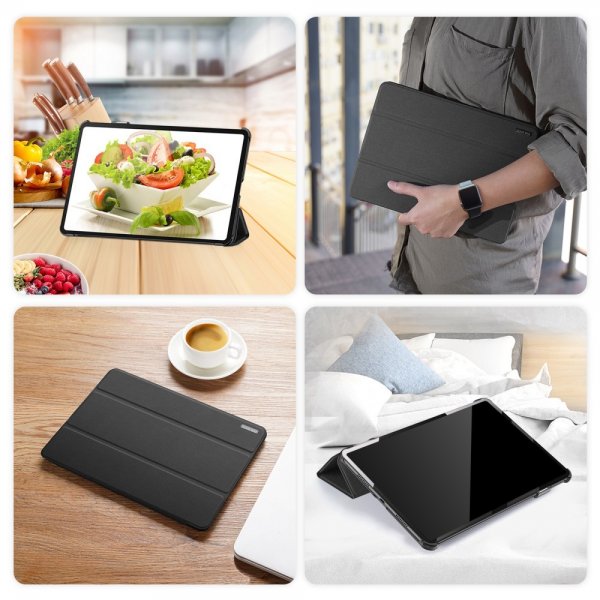 Dux Ducis Samsung Galaxy Tab S9 Ultra Etui Domo Series Svart