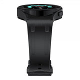 Samsung Galaxy Watch 20mm Armbånd Silikon Svart Spenne Svart