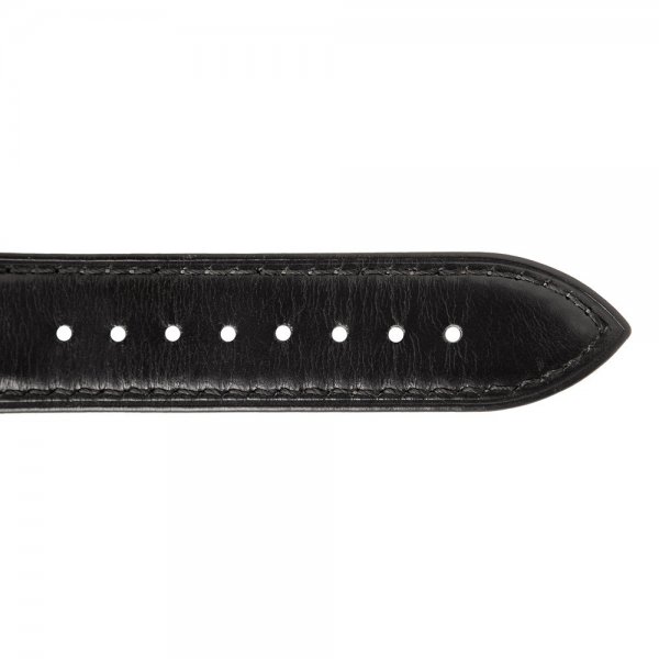 Puro Samsung Galaxy Watch 20mm Armbånd Leather Band Svart