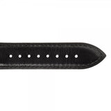 Puro Samsung Galaxy Watch 20mm Armbånd Leather Band Svart
