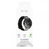 Puro Samsung Galaxy Watch 20mm Armbånd Leather Band Svart