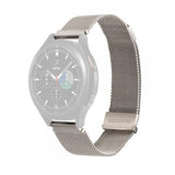 Dux Ducis Samsung Galaxy Watch 20mm Armbånd Milanese Starlight Silver