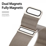 Dux Ducis Samsung Galaxy Watch 20mm Armbånd Milanese Starlight Silver