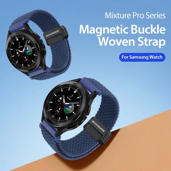Dux Ducis Samsung Galaxy Watch 20mm Armbånd Mixture Pro Series Storm Blue
