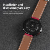 Dux Ducis Samsung Galaxy Watch 20mm Armbånd YA Series Rød