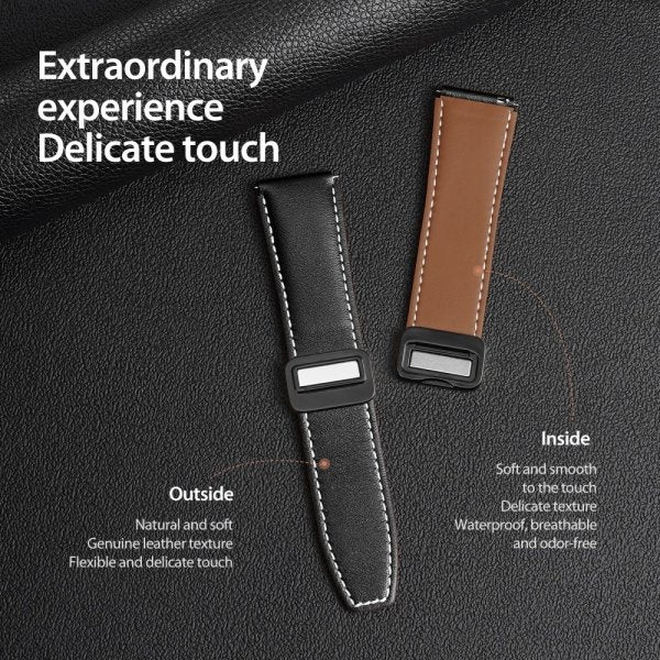 Dux Ducis Samsung Galaxy Watch 20mm Armbånd YA Series Svart
