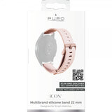 Puro Samsung Galaxy Watch 22mm Armbånd Icon Rosa