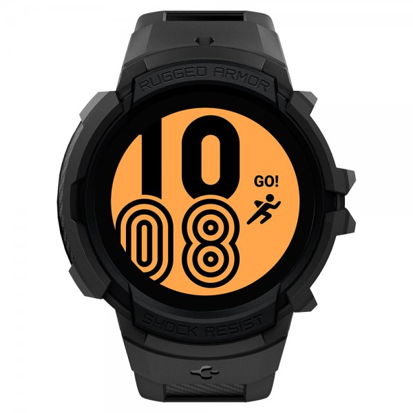 Spigen Samsung Galaxy Watch 4/5 40mm Deksel Rugged Armor Pro Svart