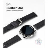 Ringke Samsung Galaxy Watch 20mm Armbånd Rubber One Band Svart