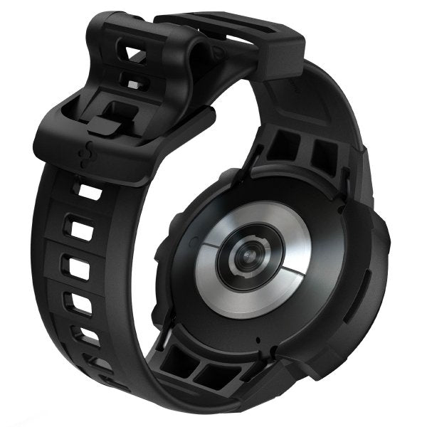 Spigen Samsung Galaxy Watch 4/5 40mm Deksel Armbånd Rugged Armor Pro Svart