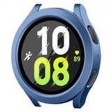 ENKAY Samsung Galaxy Watch 4/5 44mm Deksel Innebygd skjermbeskytter Blå