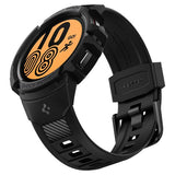Spigen Samsung Galaxy Watch 4/5 44mm Deksel Armbånd Rugged Armor Pro Svart