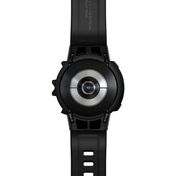 Spigen Samsung Galaxy Watch 4/5 44mm Deksel Armbånd Rugged Armor Pro Svart