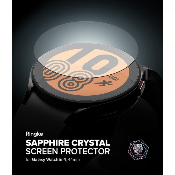 Ringke Samsung Galaxy Watch 4/5 44mm Skjermbeskytter Sapphire Crystal Screen Protector
