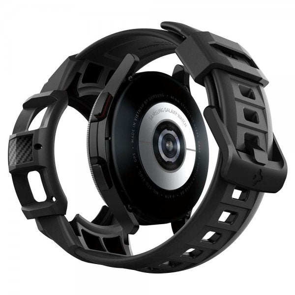 Spigen Samsung Galaxy Watch 4 Classic 46mm Deksel Rugged Armor Pro Svart