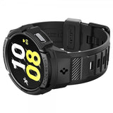 Spigen Samsung Galaxy Watch 6 40mm Deksel Armbånd Rugged Armor Pro Svart