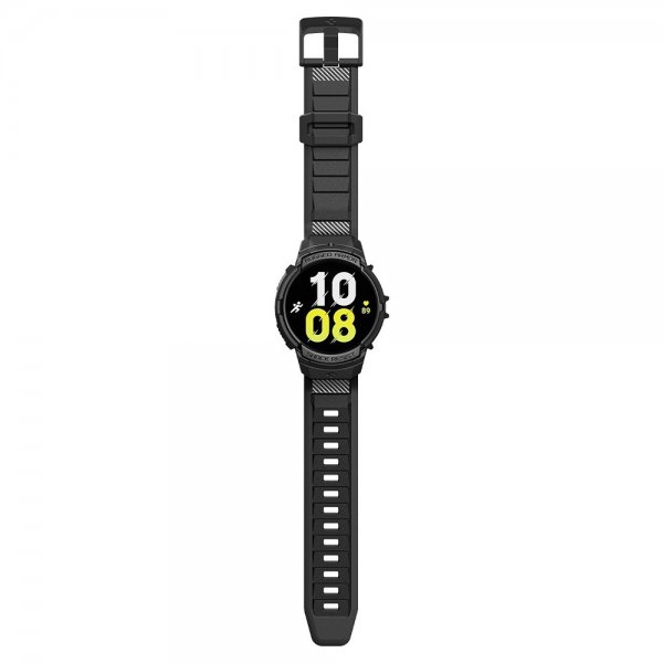 Spigen Samsung Galaxy Watch 6 40mm Deksel Armbånd Rugged Armor Pro Svart