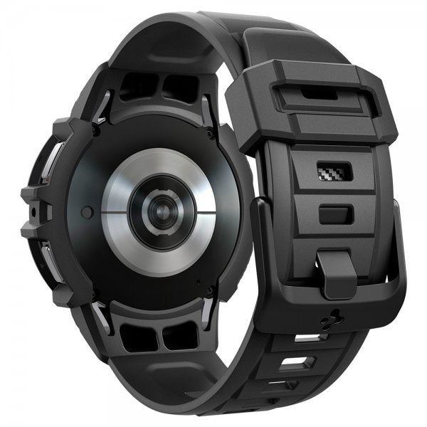 Spigen Samsung Galaxy Watch 6 40mm Deksel Armbånd Rugged Armor Pro Svart