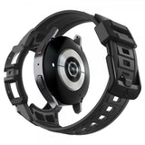 Spigen Samsung Galaxy Watch 6 44mm Deksel Armbånd Rugged Armor Pro Svart