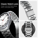 Spigen Samsung Galaxy Watch 6 Classic 47mm Armbånd Modern Fit 316L Sølv