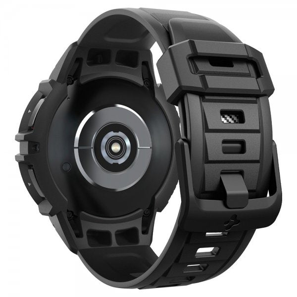 Spigen Samsung Galaxy Watch 6 Classic 47mm Deksel Armbånd Rugged Armor Pro Svart
