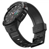 Spigen Samsung Galaxy Watch 6 Classic 47mm Deksel Armbånd Rugged Armor Pro Svart