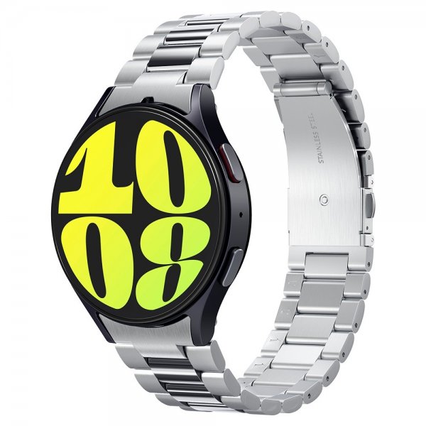 Spigen Samsung Galaxy Watch 7 40/44mm Armbånd Modern Fit 316L Sølv