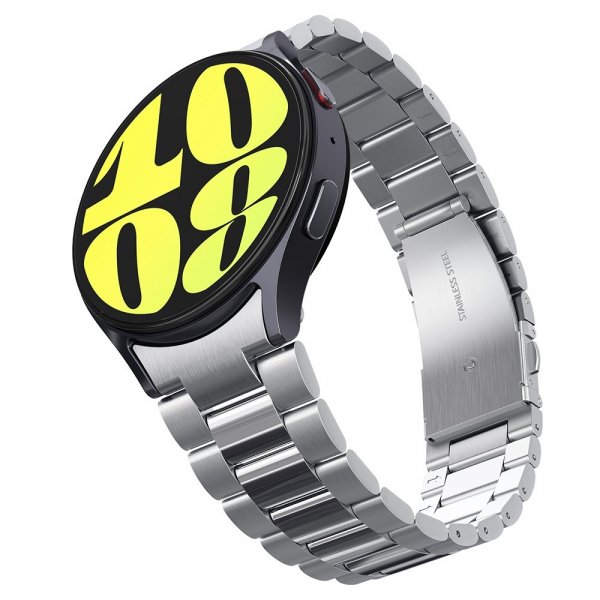 Spigen Samsung Galaxy Watch 7 40/44mm Armbånd Modern Fit 316L Sølv