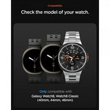 Spigen Samsung Galaxy Watch 8 40/44mm/Classic 46mm Armbånd Athlex Air Active Gray