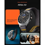 Spigen Samsung Galaxy Watch 8 40/44mm/Classic 46mm Armbånd Athlex Air Active Gray