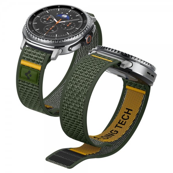 Spigen Samsung Galaxy Watch 8 40/44mm/Classic 46mm Armbånd Athlex Air Active Green