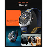 Spigen Samsung Galaxy Watch 8 40/44mm/Classic 46mm Armbånd Athlex Air Active Navy