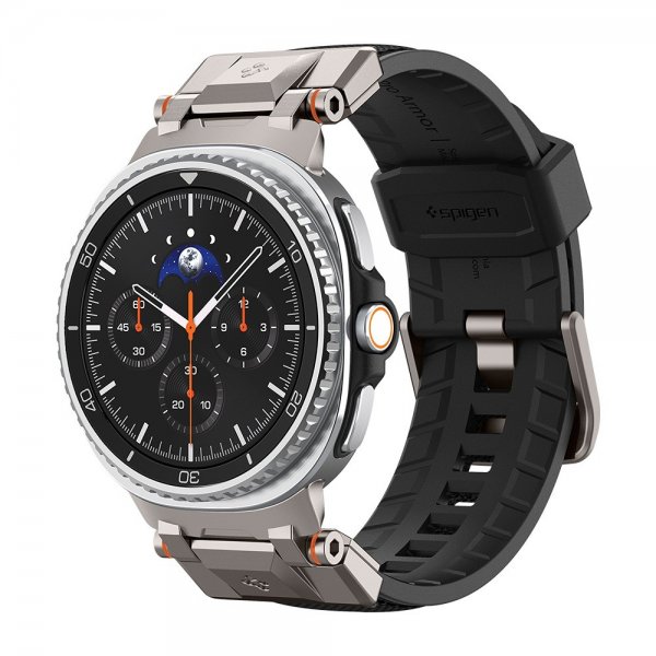 Spigen Samsung Galaxy Watch 8 40/44mm/Classic 46mm Armbånd DuraPro Armor Svart