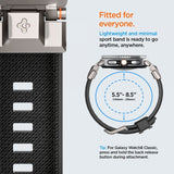 Spigen Samsung Galaxy Watch 8 40/44mm/Classic 46mm Armbånd DuraPro Armor Svart
