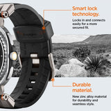 Spigen Samsung Galaxy Watch 8 40/44mm/Classic 46mm Armbånd DuraPro Armor Svart