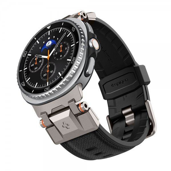 Spigen Samsung Galaxy Watch 8 40/44mm/Classic 46mm Armbånd DuraPro Armor Svart