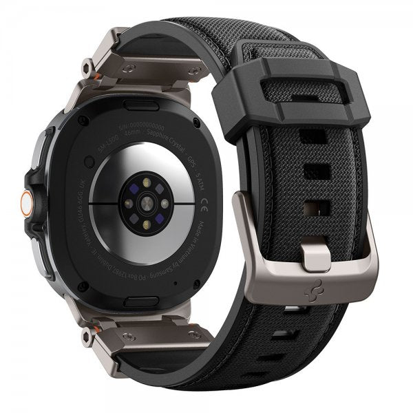 Spigen Samsung Galaxy Watch 8 40/44mm/Classic 46mm Armbånd DuraPro Armor Svart