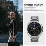 Spigen Samsung Galaxy Watch 8 40/44mm/Classic 46mm Armbånd Modern Fit Titanium Natural Titanium