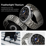 Spigen Samsung Galaxy Watch 8 40/44mm/Classic 46mm Armbånd Modern Fit Titanium Natural Titanium