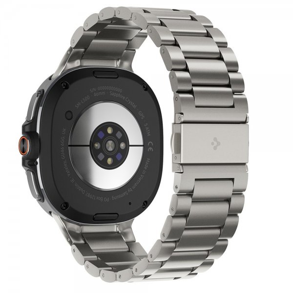 Spigen Samsung Galaxy Watch 8 40/44mm/Classic 46mm Armbånd Modern Fit Titanium Natural Titanium